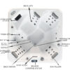 Velora 5 Person 33 Jet Portable Hot Tub (Introductory Offer)